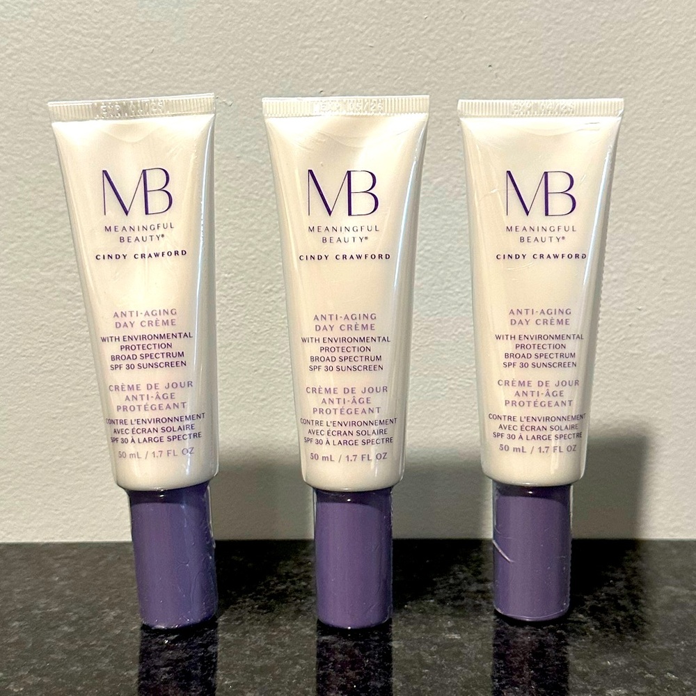 Meaningful Beauty Anti Aging Day Creme Environmental Protect Cream 1.7 Fl Oz